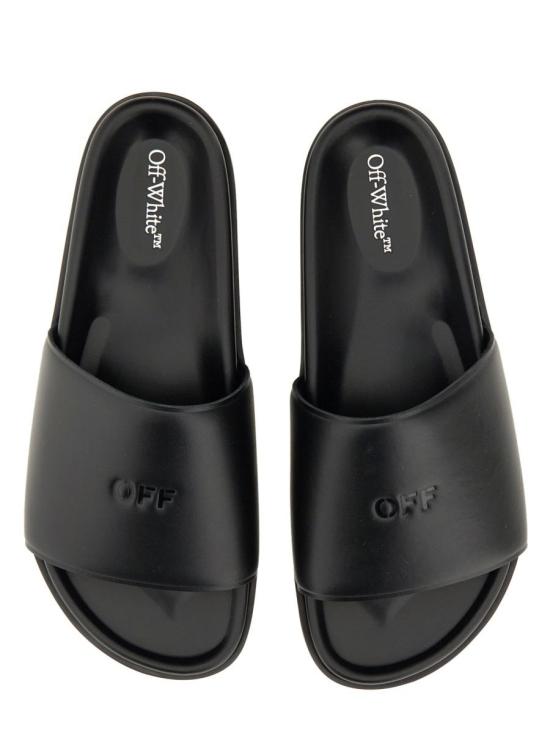  오프화이트 뮬/슬리퍼 OMIT008 C99LEA0011010 Black - OFF WHITE