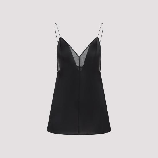 25SS 케이트 민소매 티셔츠 23963002 W3002 200 BLACK - KHAITE