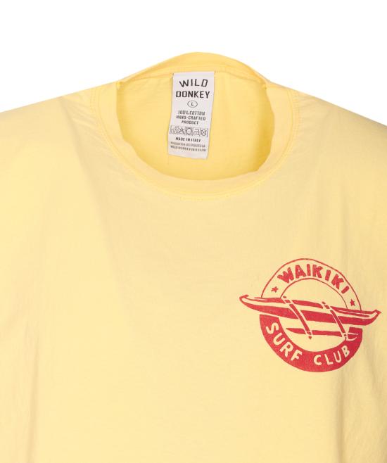 25SS 와일드 동키 반팔 티셔츠 WAIKIKI SUNFLOWER DOM - WILD DONKEY