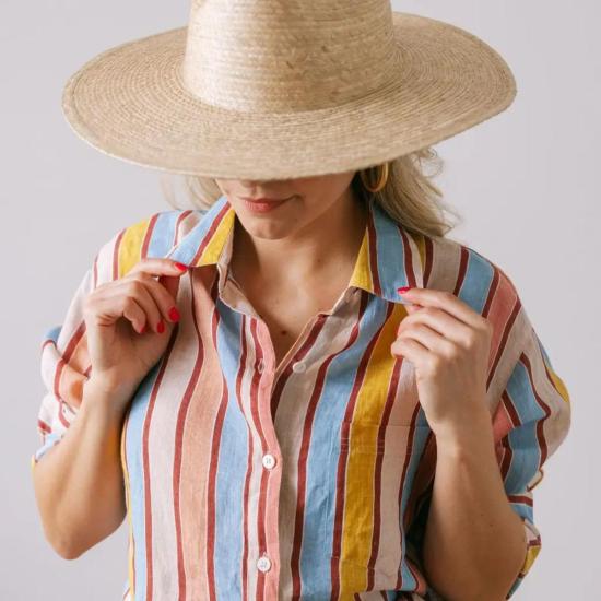  Sunshine Tienda 라운지 웨어 선샤인 티엔다 버뮤다 세트 수상 비행기 스트라이프 - OTHER BRANDS