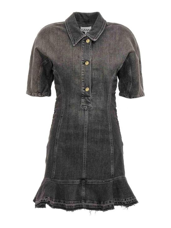  가니 숏 원피스 J1539006 Black