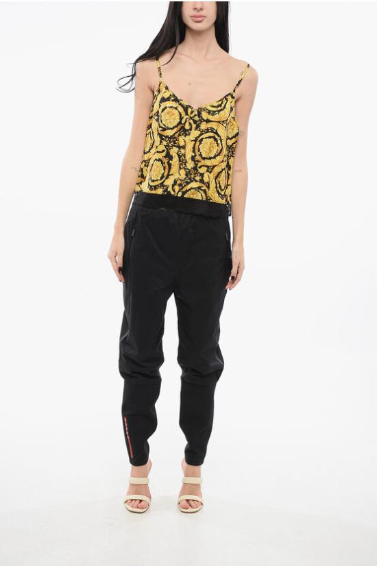  베르사체 민소매 티셔츠 1008557 1A06155 5B000 Gold - VERSACE