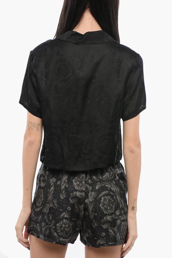  베르사체 반팔 티셔츠 1003661 1A06341 5B050 Black - VERSACE