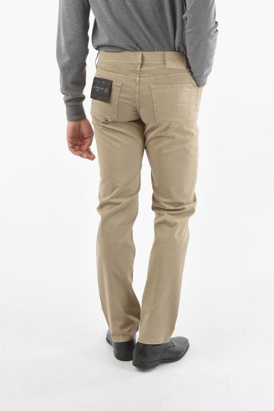  꼬르넬리아니 스트레이트 팬츠 754JD4 5120149 042 Beige - CORNELIANI
