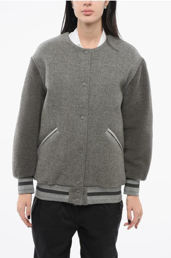  지방시 봄버 자켓 BW00LM61AT 055 Gray