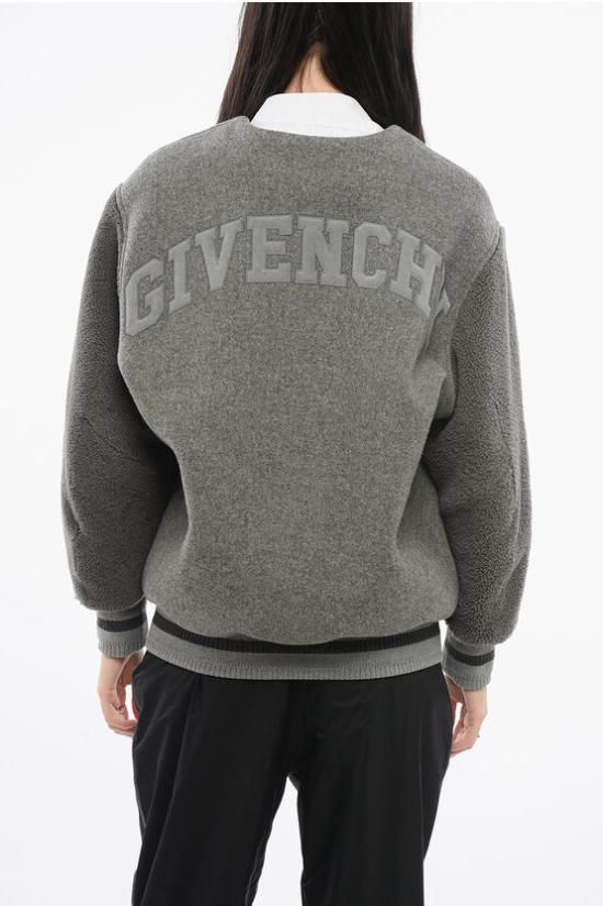  지방시 봄버 자켓 BW00LM61AT 055 Gray - GIVENCHY