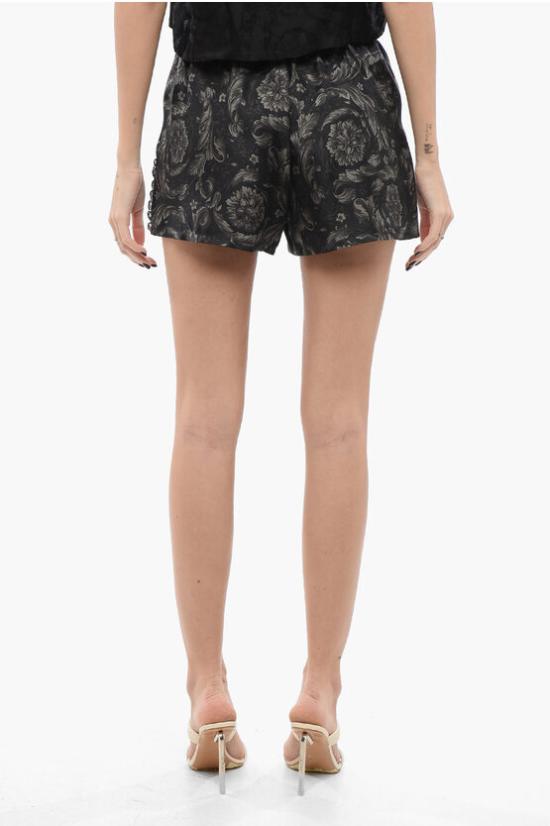  베르사체 숏팬츠 1013728 1A09575 5BC10 Black - VERSACE