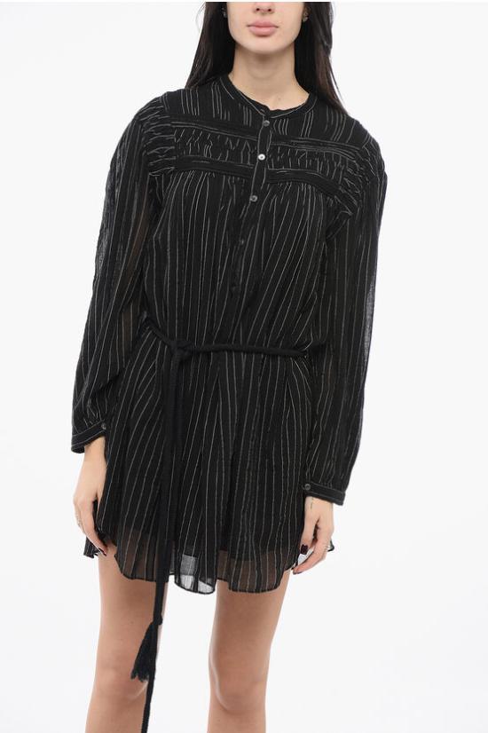  이자벨마랑 숏 원피스 24PRO0337FAB1I04E 02FK Black - ISABEL MARANT