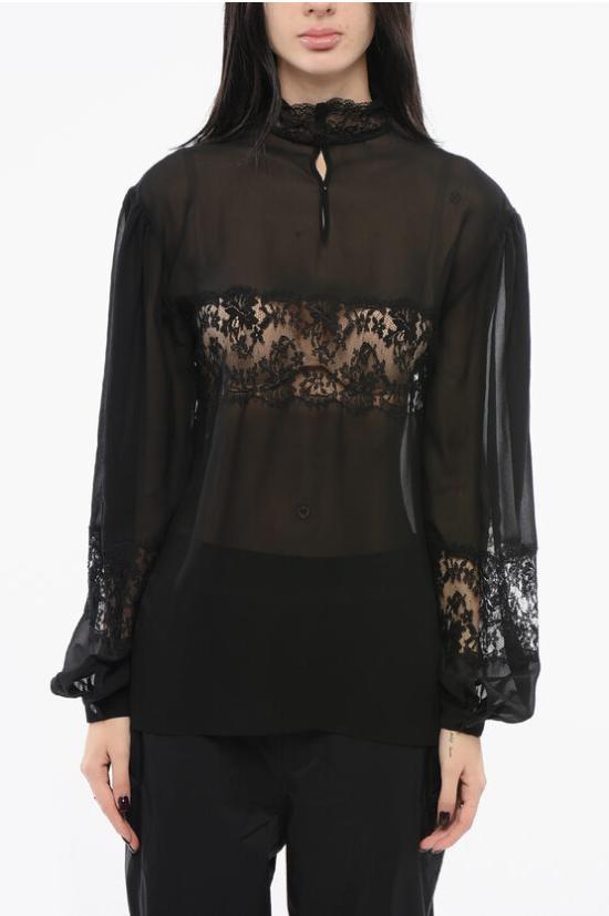  돌체앤가바나 긴팔 티셔츠 F779LT FU1AR N0000 Black