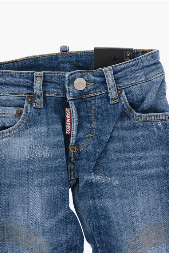  [키즈] 디스퀘어드2 진 DQ01Q3 D0A5R DQ01 Blue - DSQUARED2