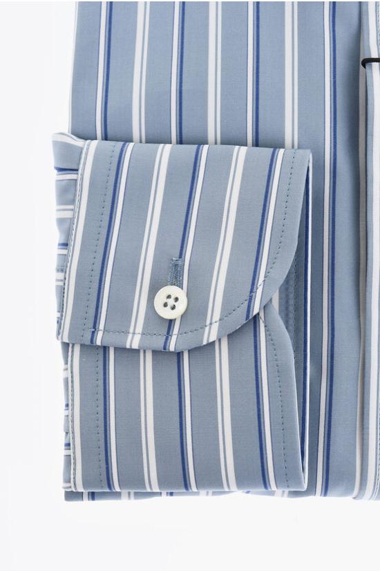  꼬르넬리아니 긴팔 셔츠 94P102 3981633 001 Blue - CORNELIANI