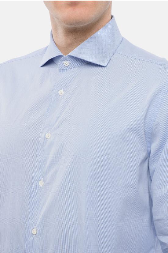  꼬르넬리아니 긴팔 셔츠 94P102 2281539 002 Bianco Blu - CORNELIANI