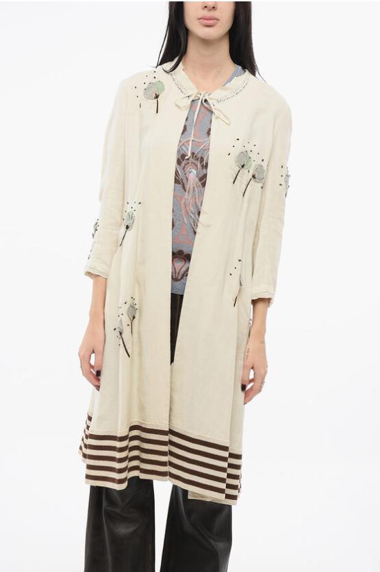  마르니 미디 원피스 FIORIPANNA White