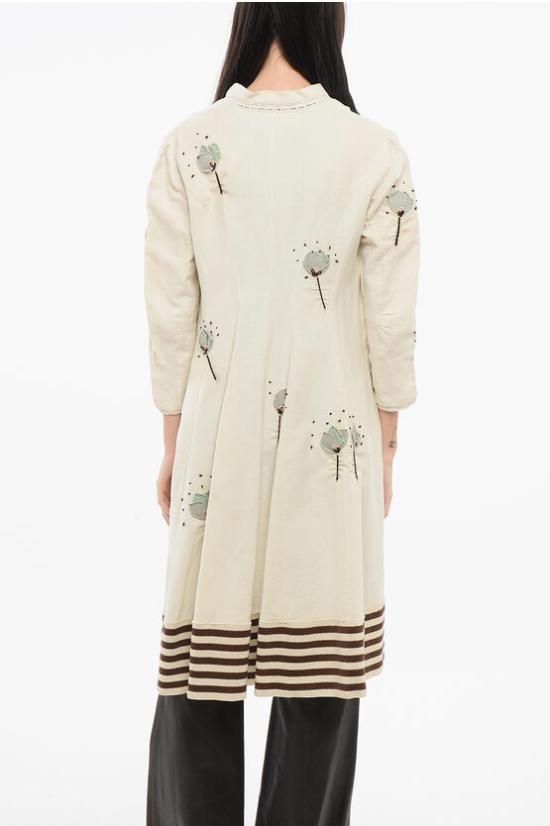  마르니 미디 원피스 FIORIPANNA White - MARNI