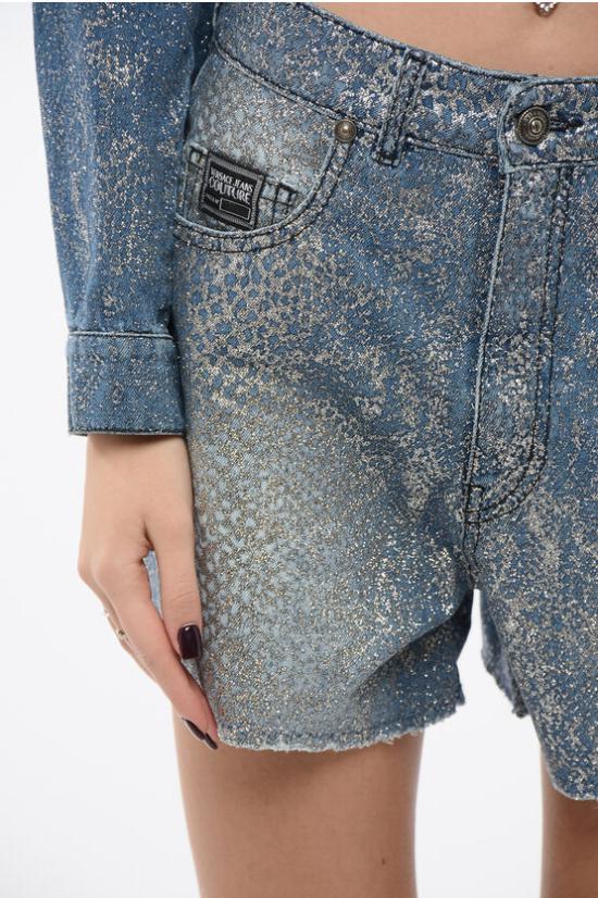  베르사체 데님 숏팬츠 76HAD514 DS013M30 904 Blue - VERSACE