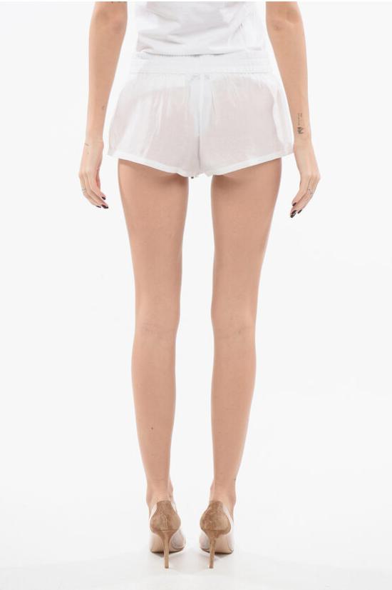  디 아티코 숏팬츠 243WCP165C085 001 White - THE ATTICO