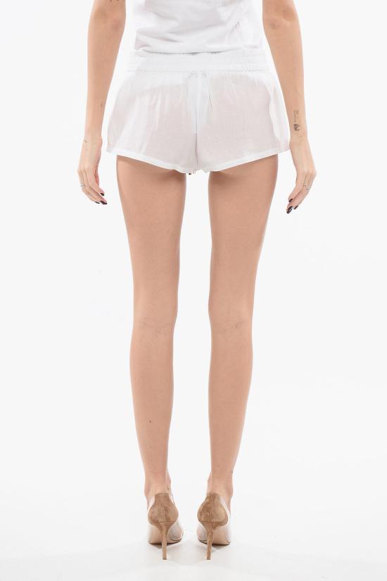  디 아티코 숏팬츠 243WCP165C085 001 White - THE ATTICO