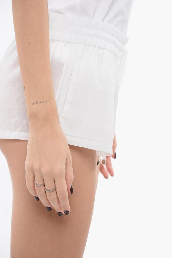  디 아티코 숏팬츠 243WCP165C085 001 White - THE ATTICO