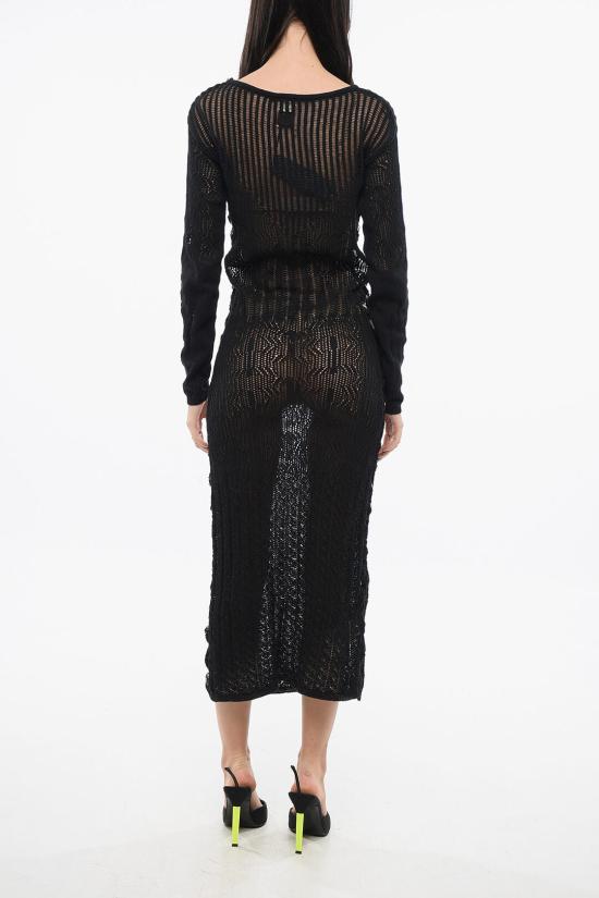  핑코 미디 원피스 104544A1O2Z99 Black - PINKO