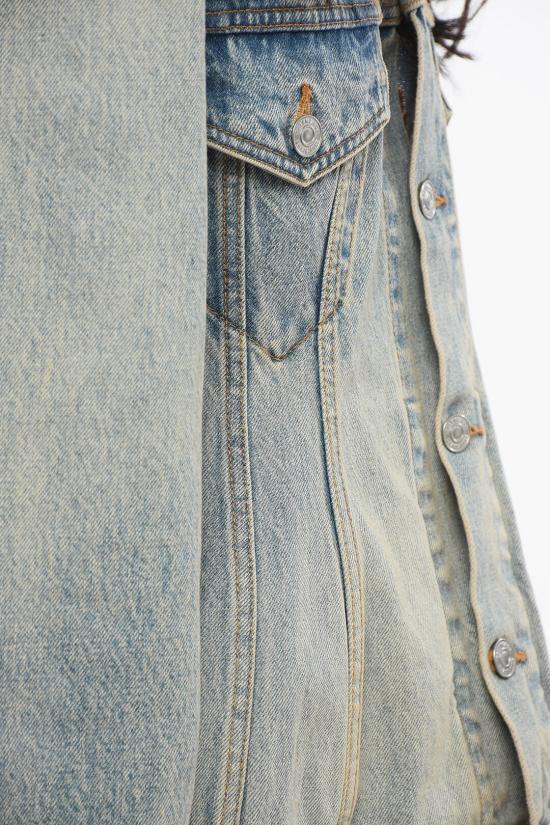  발렌시아가 데님 자켓 773776TJW79 4076 Blue - BALENCIAGA