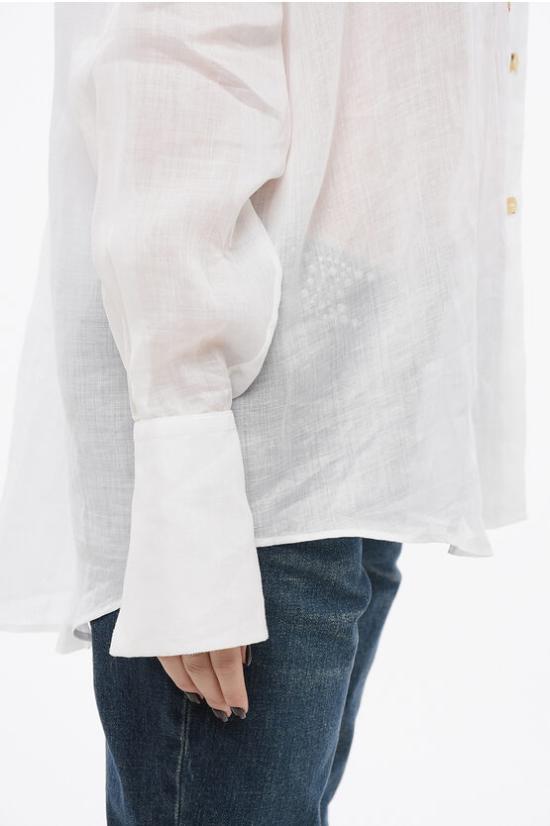  에르마노 설비노 블라우스 D442K710TUG10601 White - ERMANNO SCERVINO