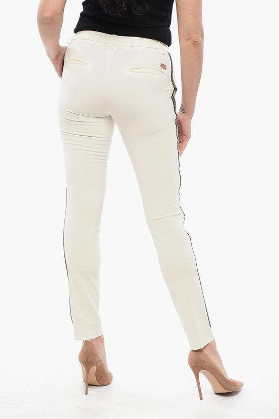  필립 플레인 스트레이트 팬츠 P17C WRT0067 PTE044N 01 White - PHILIPP PLEIN