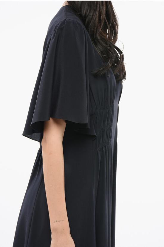  끌로에 숏 원피스 CHC24SRO01004 4C3 Midnight blue - CHLOE