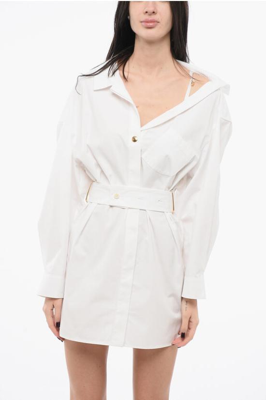  자크뮈스 블라우스 24E241DR0941520 100 White - JACQUEMUS