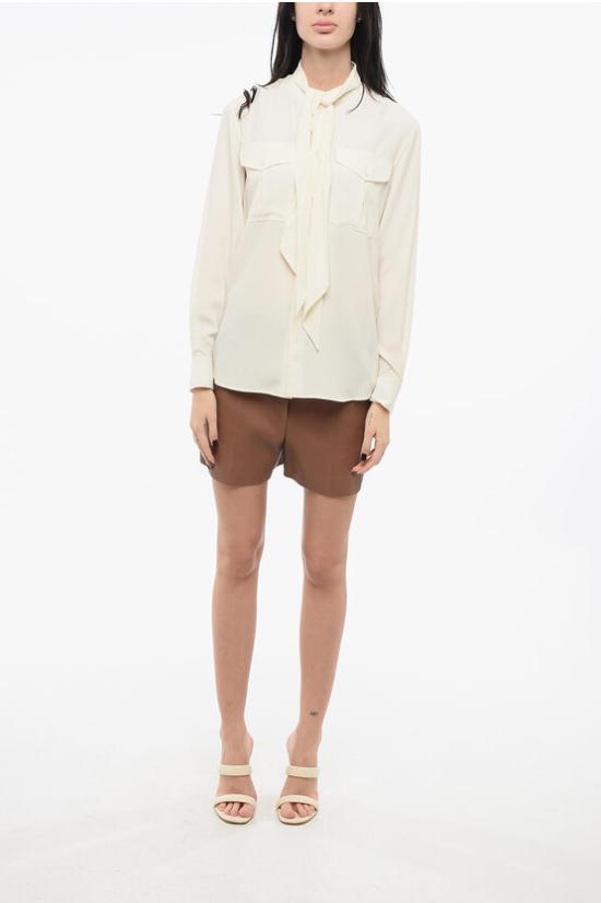  셀린느 블라우스 2C712008D 01AV White - CELINE