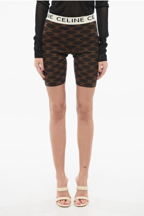  셀린느 숏팬츠 2AG01916T19BR Brown