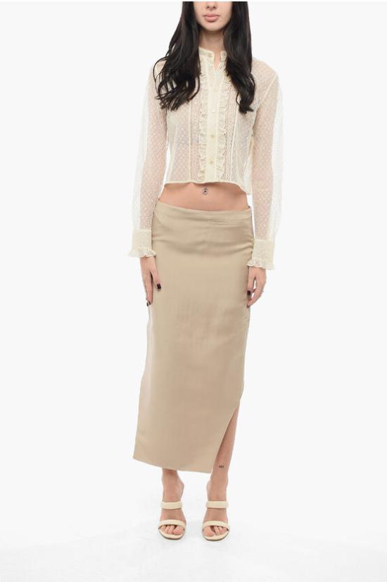  셀린느 블라우스 2C00B375W 12CR White - CELINE