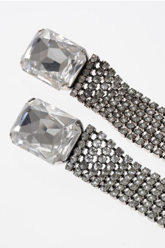  생로랑 이어링 672843 Y1526 8368 Silver - SAINT LAURENT