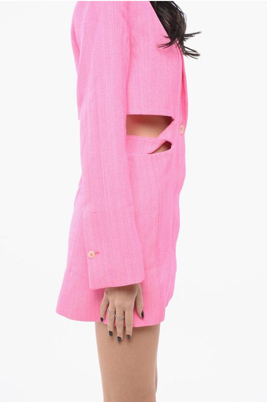  자크뮈스 숏 원피스 221DR016 1031 430 Pink - JACQUEMUS