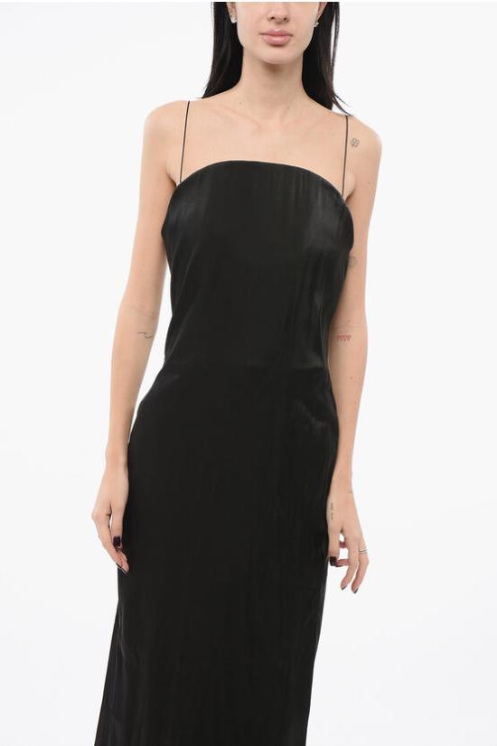  자크뮈스 미디 원피스 241DR128 1553 990 Black - JACQUEMUS