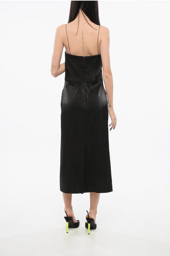  자크뮈스 미디 원피스 241DR128 1553 990 Black - JACQUEMUS