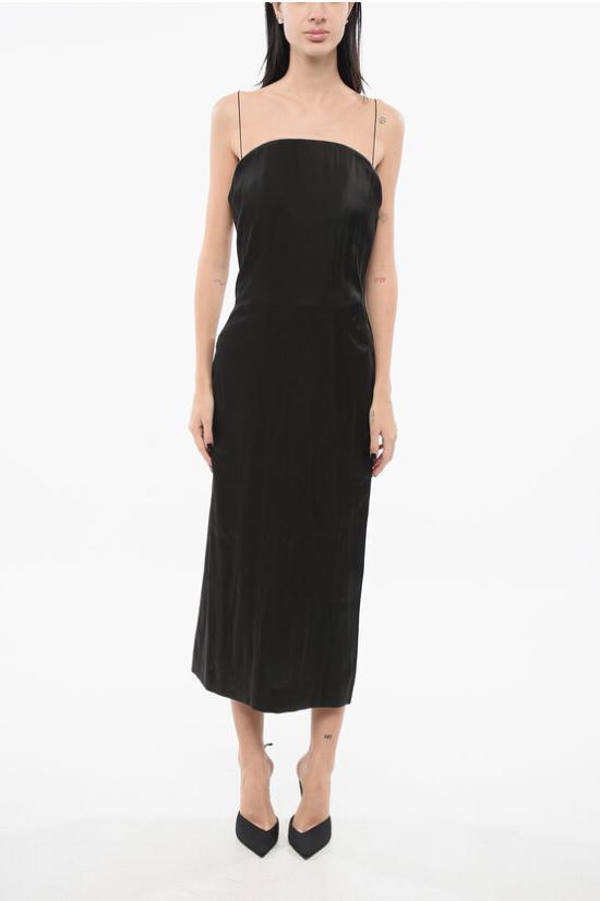  자크뮈스 미디 원피스 241DR128 1553 990 Black