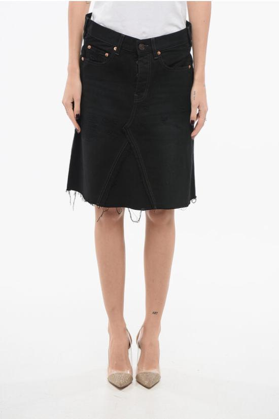  발렌시아가 숏 스커트 719270 TNW54 1129 Black