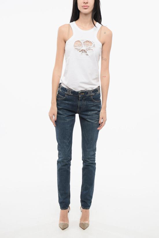  셀린느 데님 팬츠 2N972255V 08DL Blue - CELINE