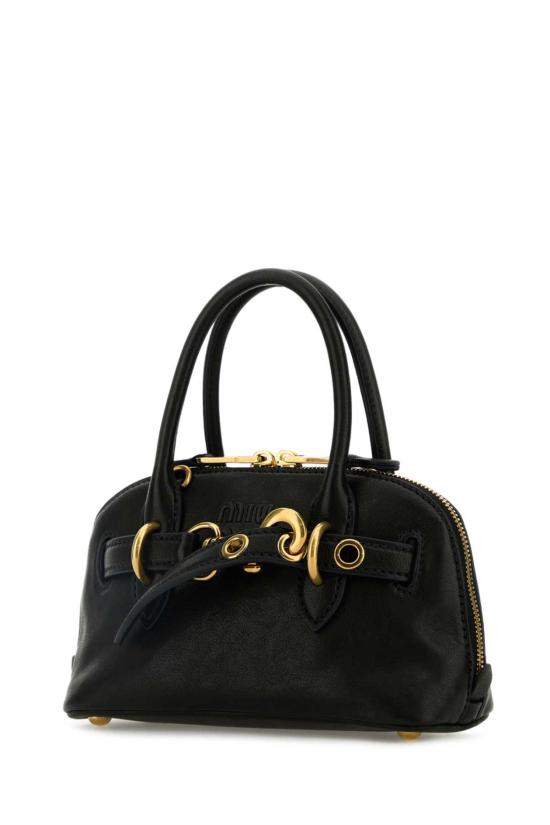 25SS 미우미우 토트백 5BP0902BBLF0002 BLACK DOM - MIU MIU
