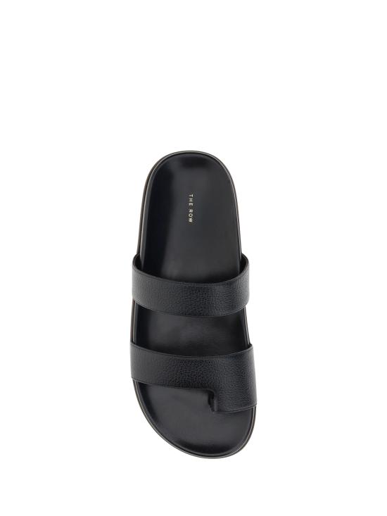 25SS 더로우 뮬/슬리퍼 F1593L602 BLK BLACK - THE ROW