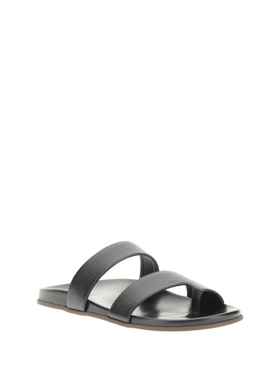 25SS 더로우 뮬/슬리퍼 F1593L602 BLK BLACK - THE ROW