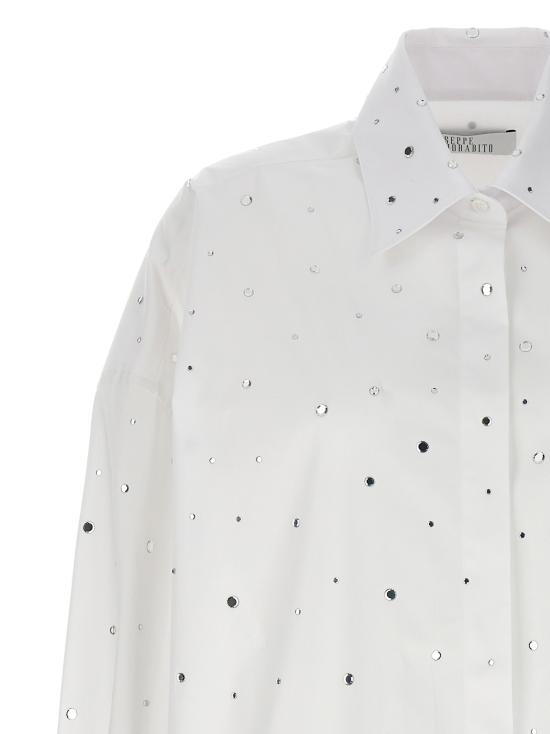  쥬세페 디 모라비토 블라우스 02SSTO168FM02282 01 WHITE - GIUSEPPE DI MORABITO