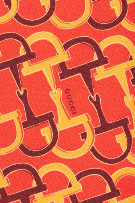 25SS 구찌 민소매 티셔츠 828252ZAS9N 7033 FANTASIA ARANCIONE - GUCCI