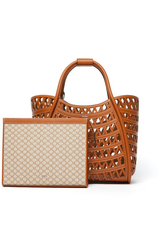 25SS 막스마라 토트백 2514511052600 032 Marrone chiaro - MAX MARA