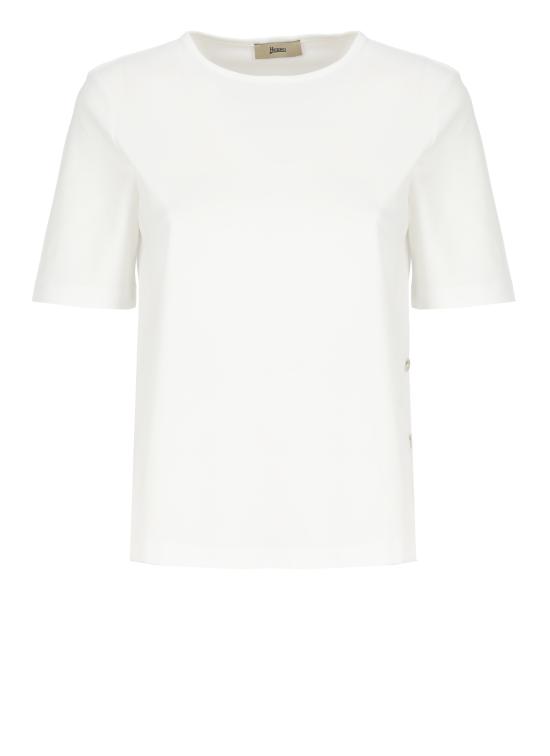 25SS 에르노 반팔 티셔츠 JG000258D 520631081 White