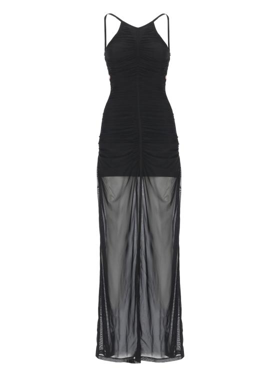 25SS 디젤 롱 원피스 A16124 0BMBC9XX Black