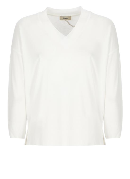 25SS 에르노 긴팔 티셔츠 JV000015D 520561000 White