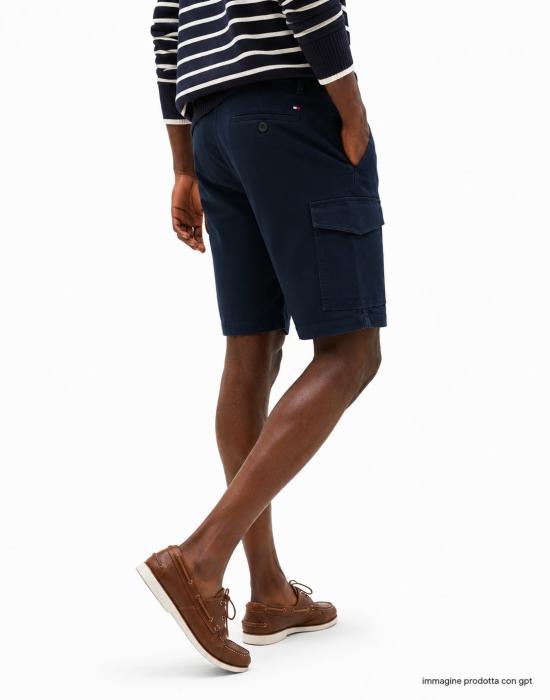 25SS 타미힐피거 숏팬츠 MW0MW23573 DAF - TOMMY HILFIGER