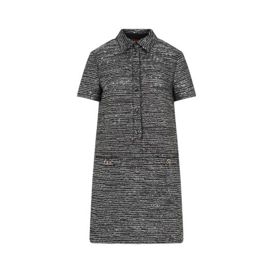 24FW 구찌 숏 원피스 797346 ZAQ9N 1138 BLACK SILVER - GUCCI