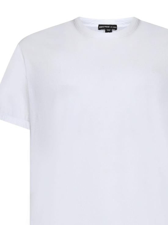  제임스펄스 반팔 티셔츠 MELJ3199WHT White - JAMES PERSE